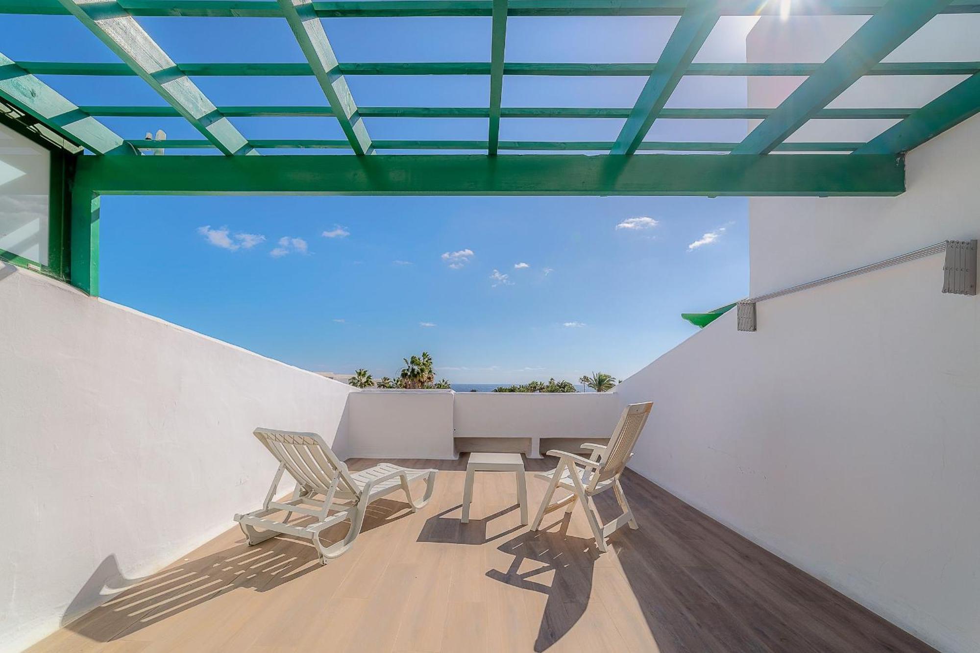 Fantastico Apartamento Con Terraza Y Vistas Al Mar Costa Teguise Bagian luar foto